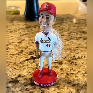 New in box Ken Dayley bobble head . . . Approx 5 in tall